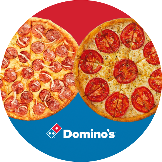 Ganhe 40% OFF no cardápio de pizzas no delivery Domino's