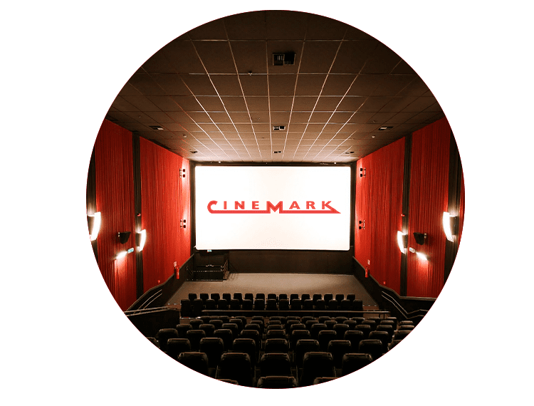1 ingresso de cinema 2D da Cinemark