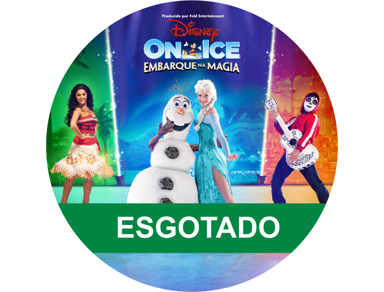 1 Ingresso para Disney On Ice 2024 - São Paulo