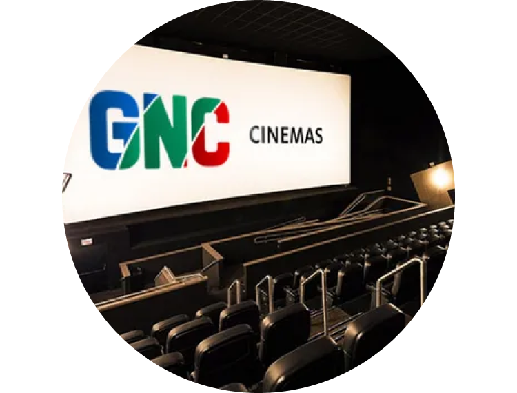 1 ingresso de cinema 2D da GNC