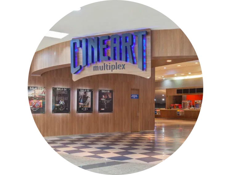 1 ingresso de cinema 2D da Cineart
